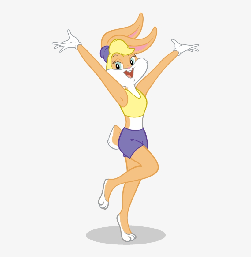 Lola Bunny Looney Tunes Clips Amp Games Online Starring - Lola Tunes Y Bugs Bunny, transparent png download