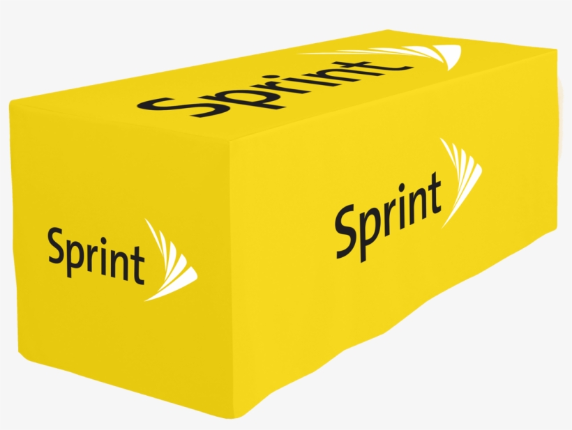 Sprint Fitted Table Cloth Yellow - Box, transparent png download