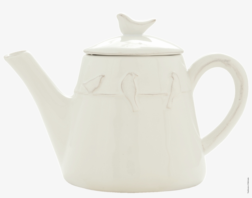 Clayre&eef Tea Pot Bird - Teapot, transparent png download