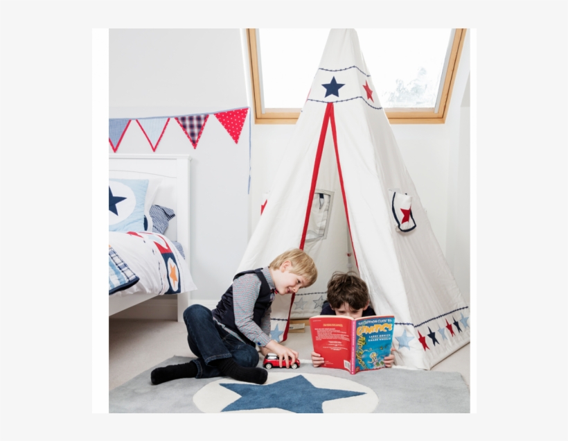 Star Teepee Tent - Airplane, transparent png download