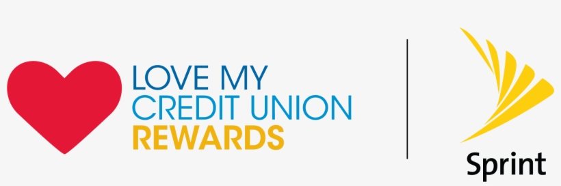Love My Credit Union Rewards & Sprint Partnership - Love My Credit Union Rewards Sprint, transparent png download