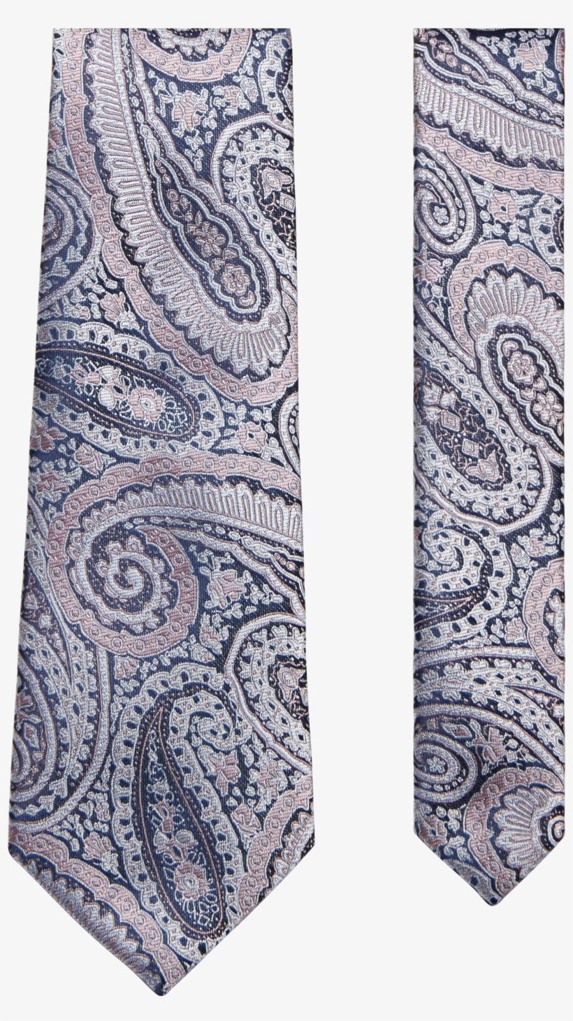 Dusty Pink Emerson Paisley 7cm - Paisley, transparent png download