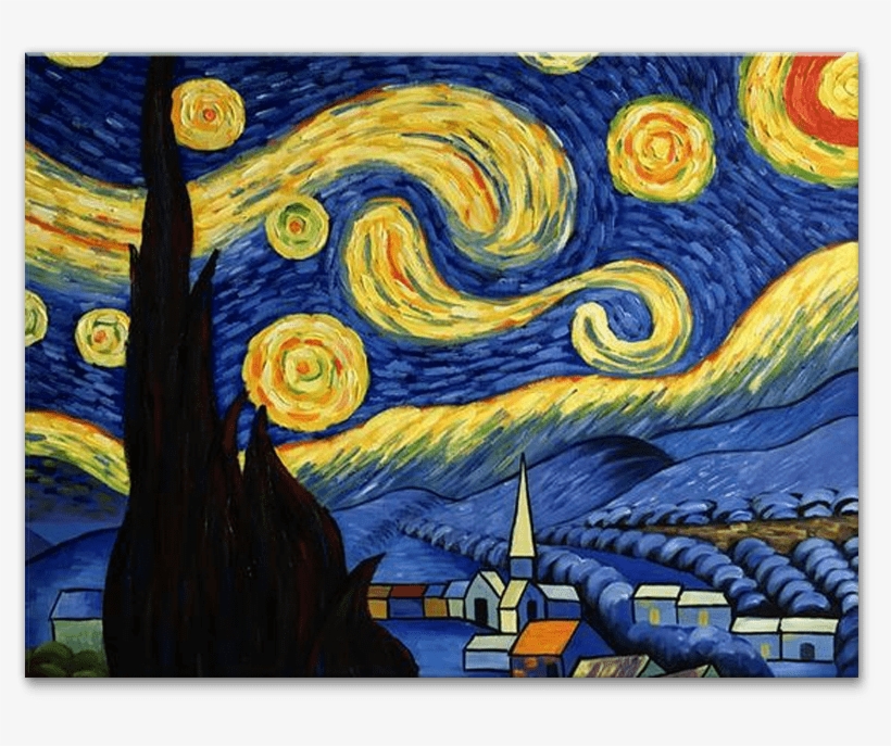 Vincent Van Gogh - Starry Night Vincent Van Gogh1888, transparent png download