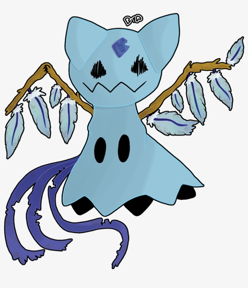 Mimikyu X Articuno - Cartoon, transparent png download