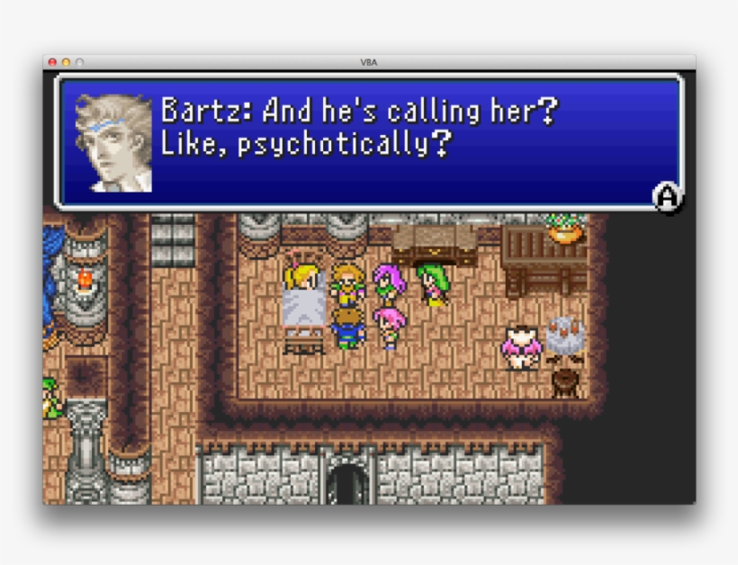 He Points To The Moogle - Final Fantasy, transparent png download