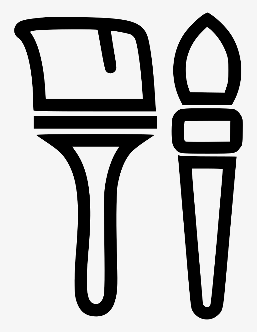 Paint Brushes Comments, transparent png download