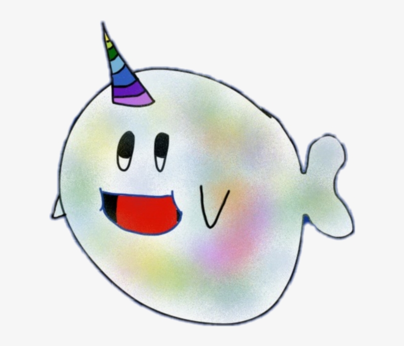 Narwhal Sticker - Cartoon, transparent png download