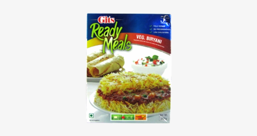 Gits Veg Biryani Mix 265 G - Gits Veg Biryani, transparent png download