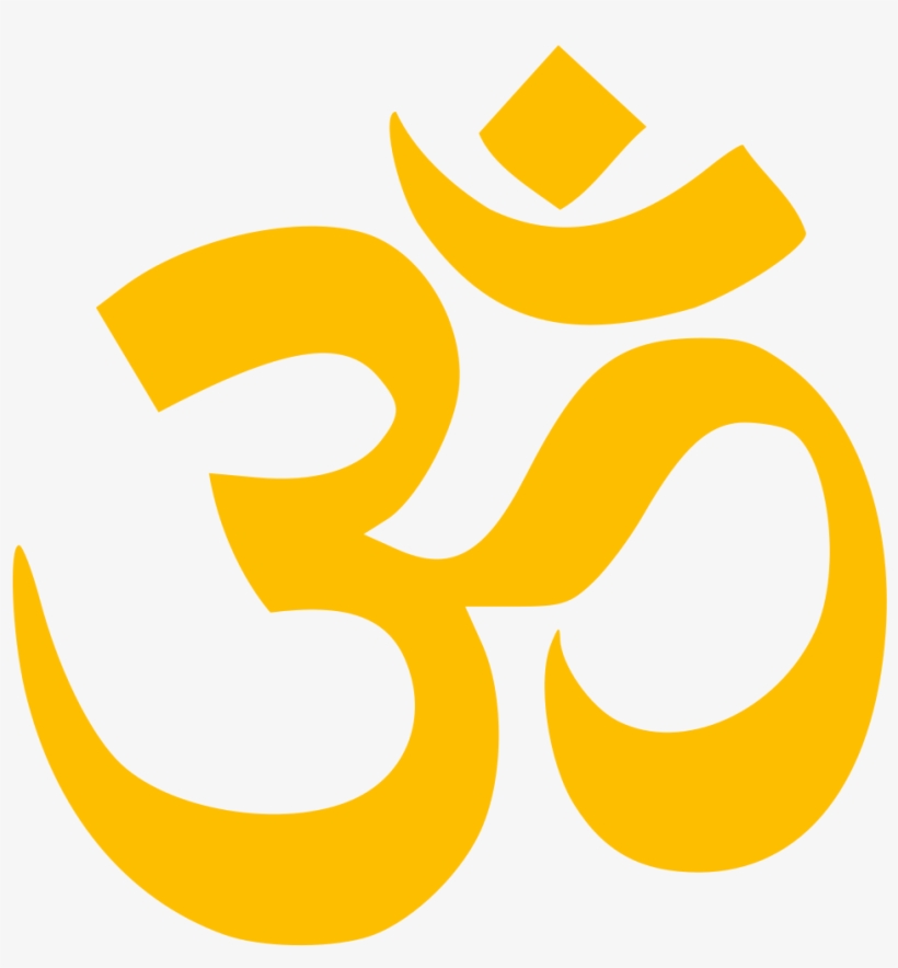 Aum Om Gold - Hindu And Sikh Symbol, transparent png download