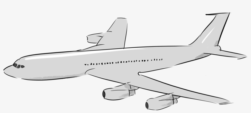 Plane - Boeing 737 Next Generation, transparent png download