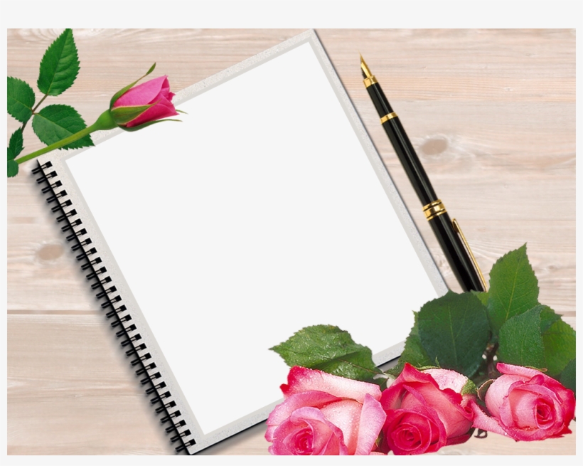 Bokeh Photography, Flower Clipart, Flower Frame, Stationary, - Garden Roses, transparent png download