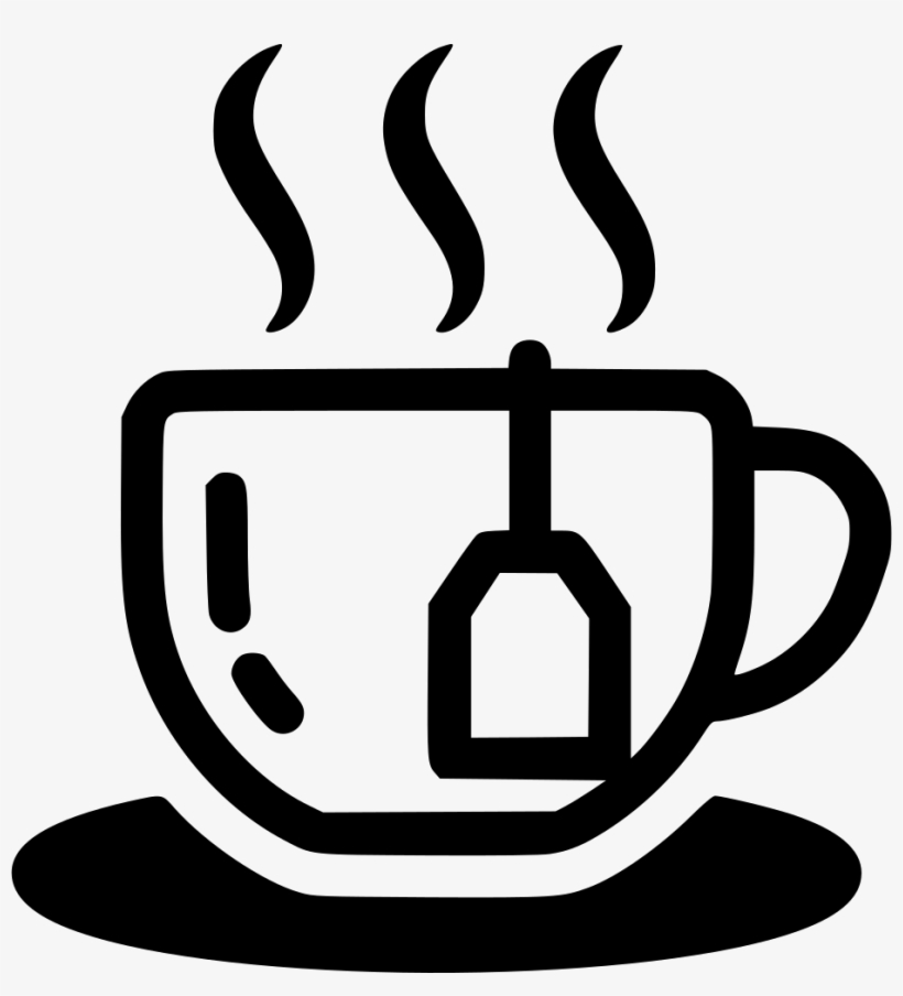 Tea Cup Hot Comments - Emblem, transparent png download