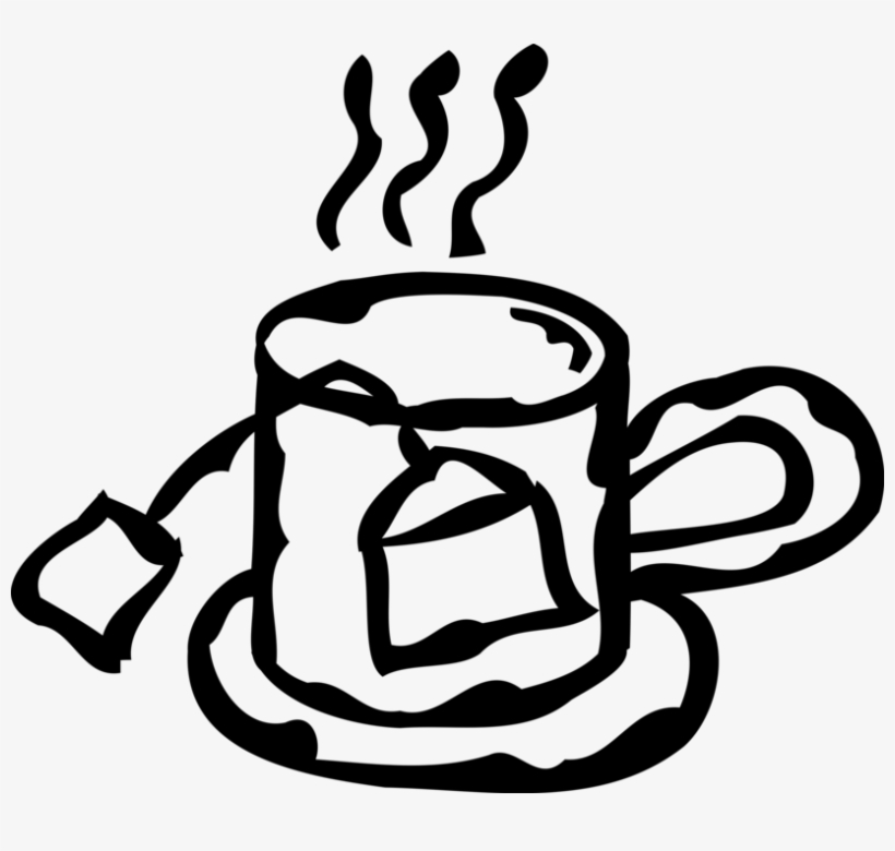 Vector Illustration Of Cup Of Steeped Tea In Teacup, transparent png download