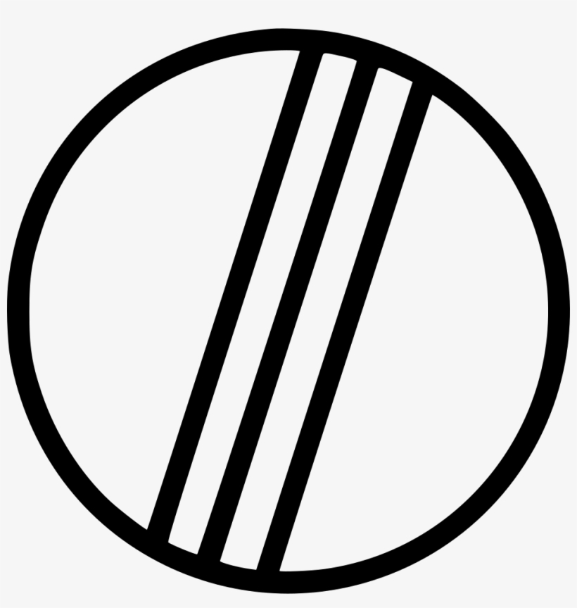 Cricket Test Ball Bowling Comments - Circle, transparent png download