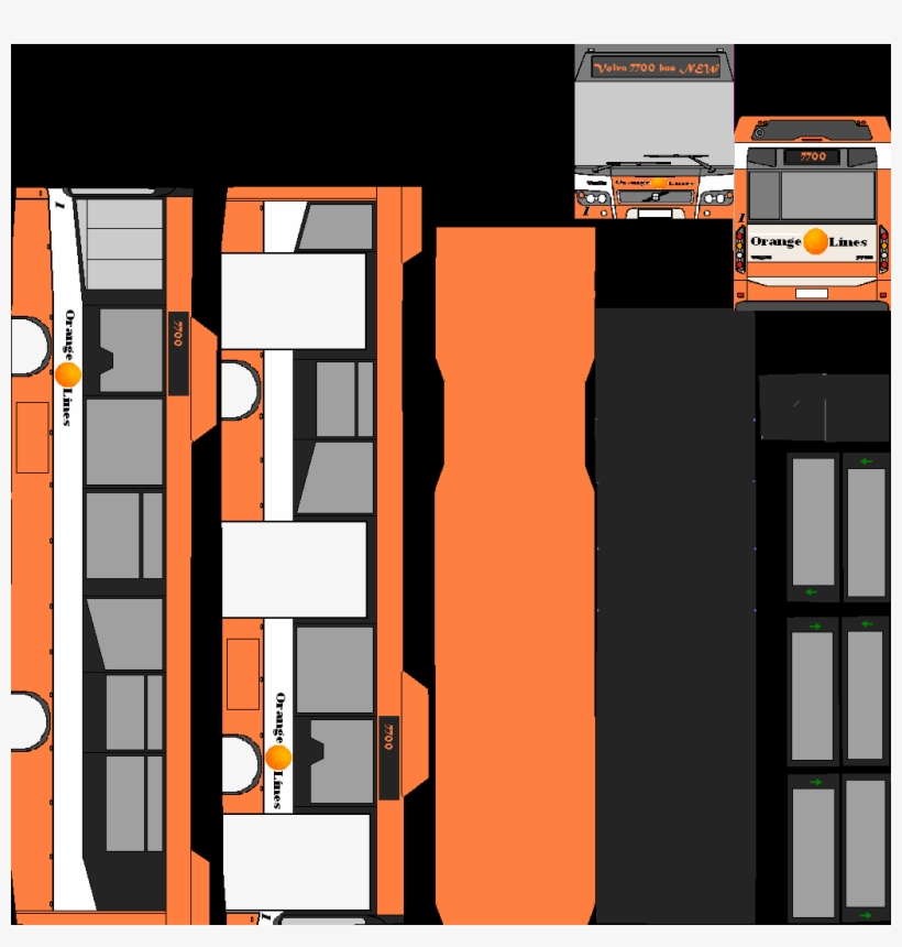 Volvo7700kylg Views - Illustration, transparent png download