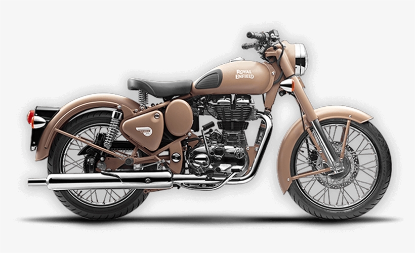 Royal Enfield Showroom Delhi - Royal Enfield Classic 500 Chrome, transparent png download