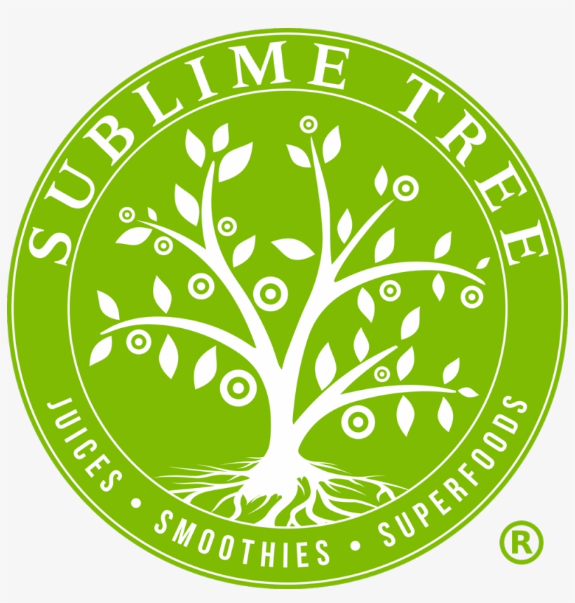 Sublime Tree, Juices, Smoothies, Superfoods - Circle, transparent png download