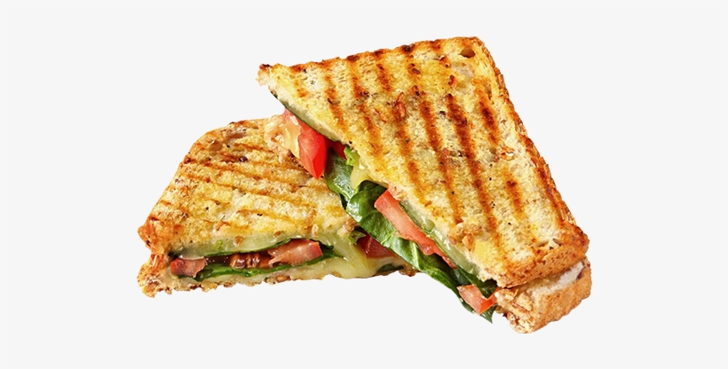 Veg Delight Sandwich - Burger And Sandwich Png, transparent png download
