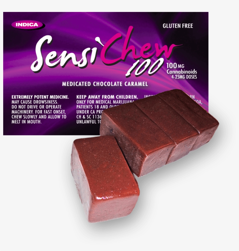 Sensi Chew 100 Indica For Nighttime - Sensi Chew Indica, transparent png download
