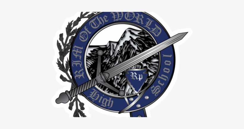 Rim Of The World Fighting Scots - Emblem, transparent png download