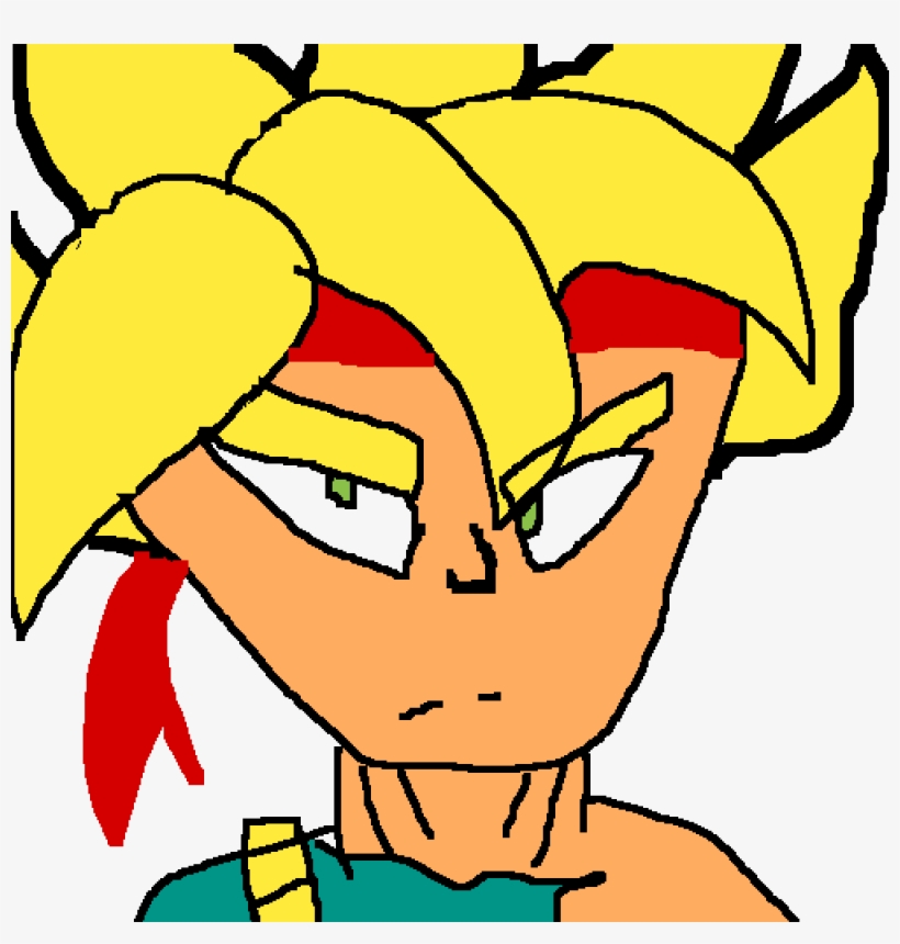 Bardock Dbz - Cartoon, transparent png download