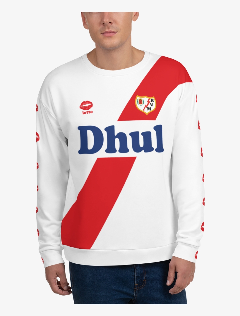 Image Of Rayo Vallecano Madrid X Lotto - Sweatshirt, transparent png download