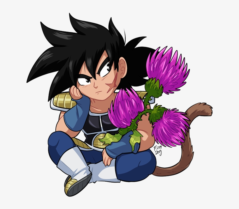 Bardock Burdock Flowers - Cartoon, transparent png download