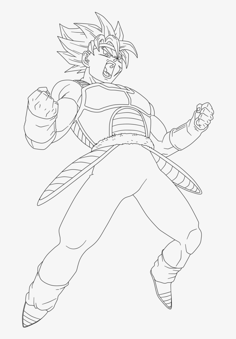 Download Download Super Saiyan Bardock Coloring Pages 3 By Crystal ...