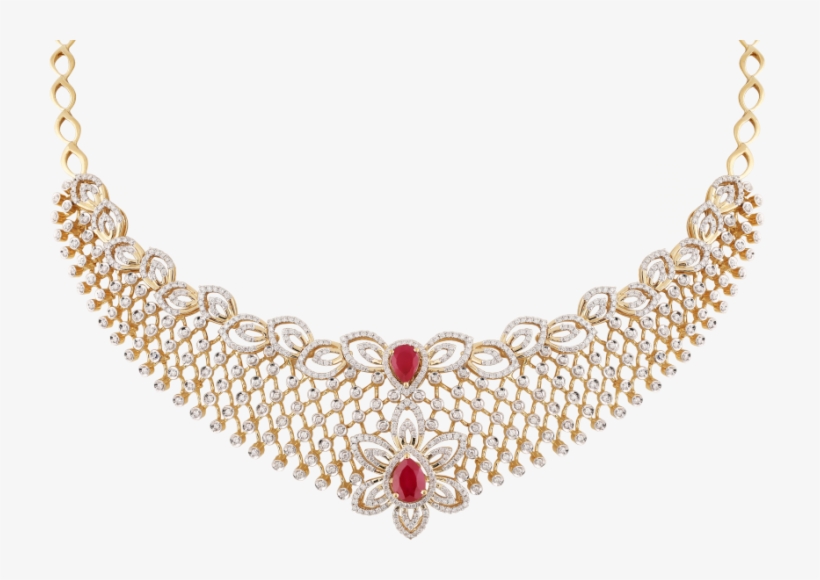 This Festive Season, We Have You Covered With Jewellery - Png Diamond Necklace Designs, transparent png download