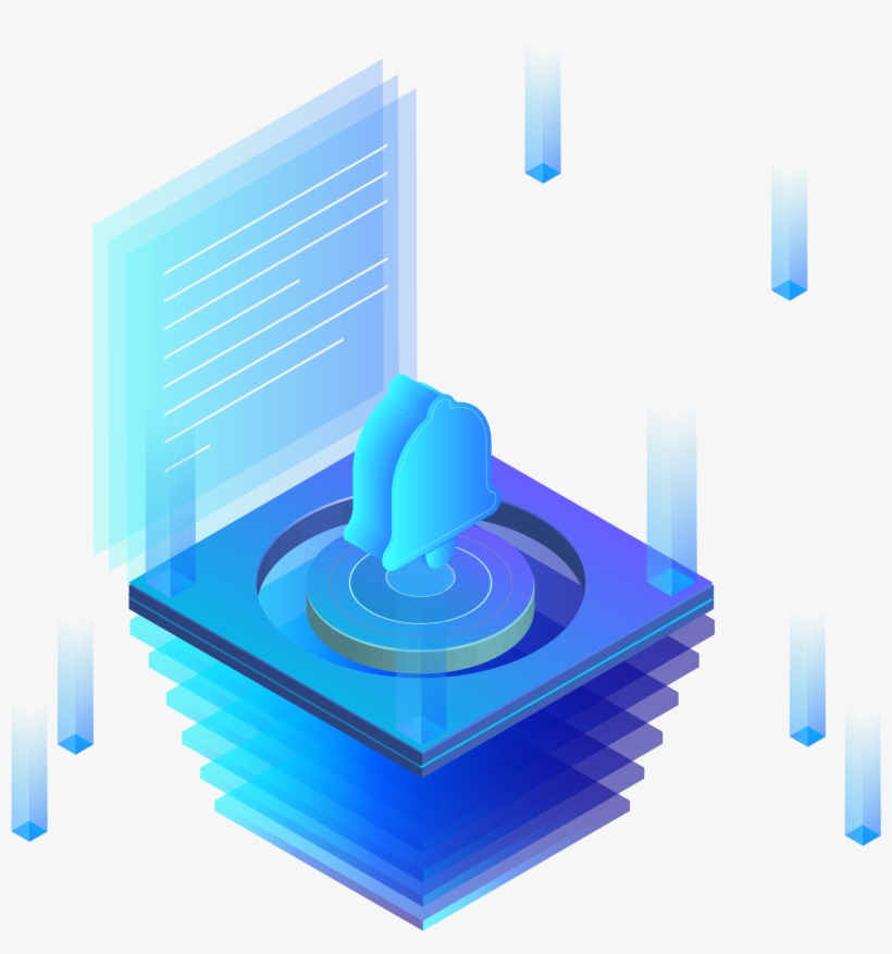 Icône De Notification Conception D'icône Effet Stéréo - Vector Graphics, transparent png download