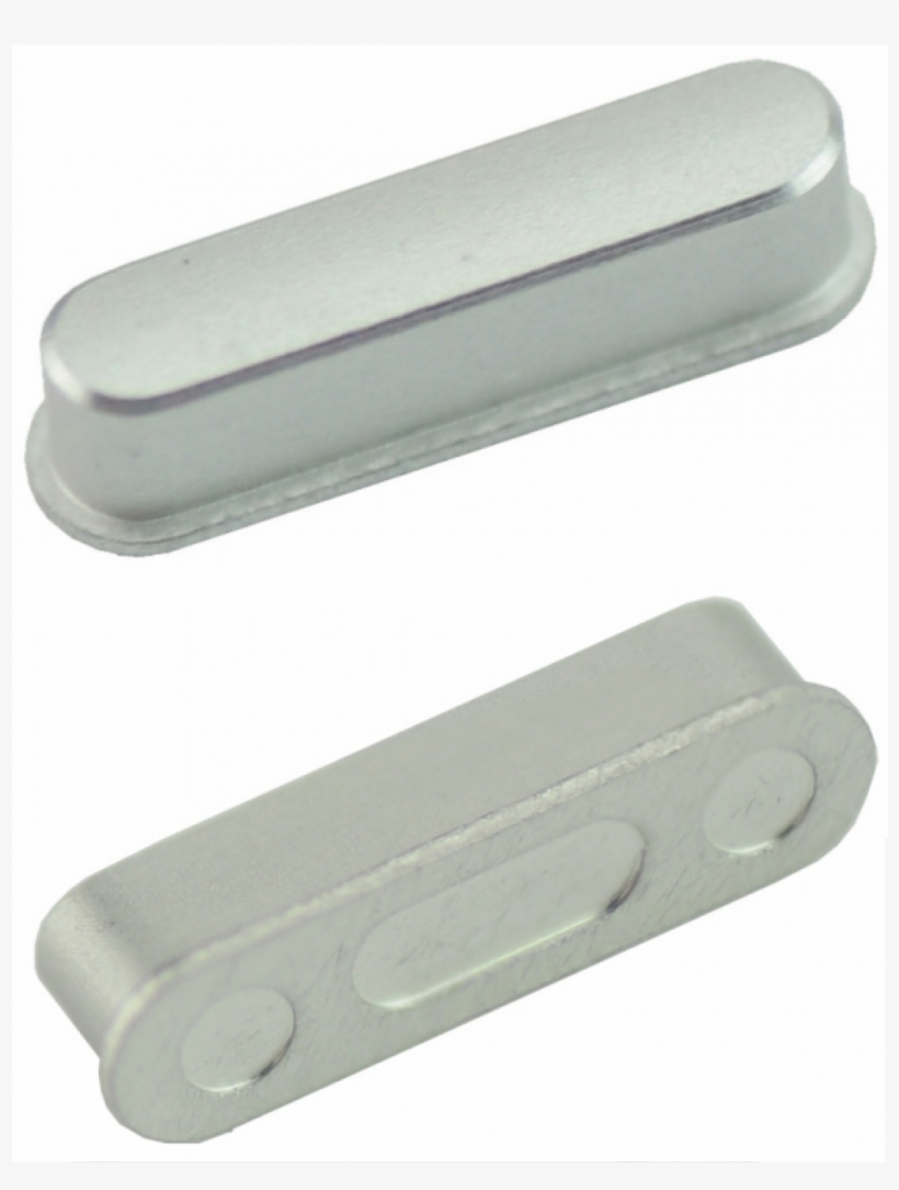 Microspareparts Power Button Silver Original Ipad Air - Plastic, transparent png download