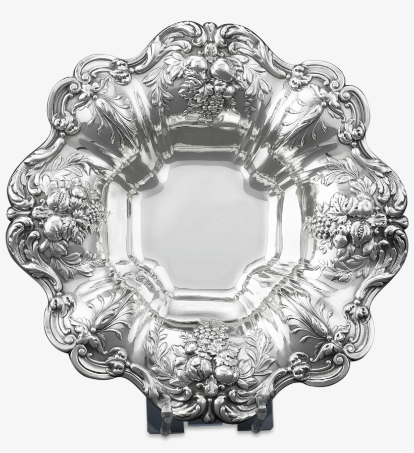 Francis I Silver Footed Bowl By Reed & Barton - Circle, transparent png download