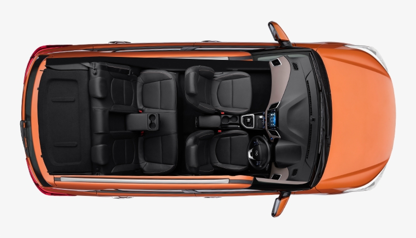 Black - Creta 2018 Boot Space, transparent png download
