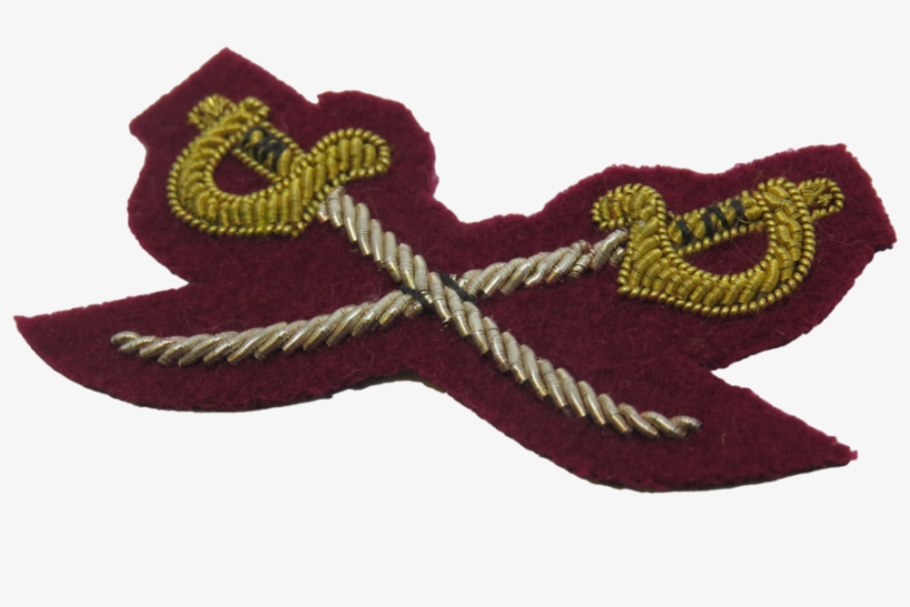Army Physical Training Inst Crossed Swords Arm Badge - Stitch, transparent png download