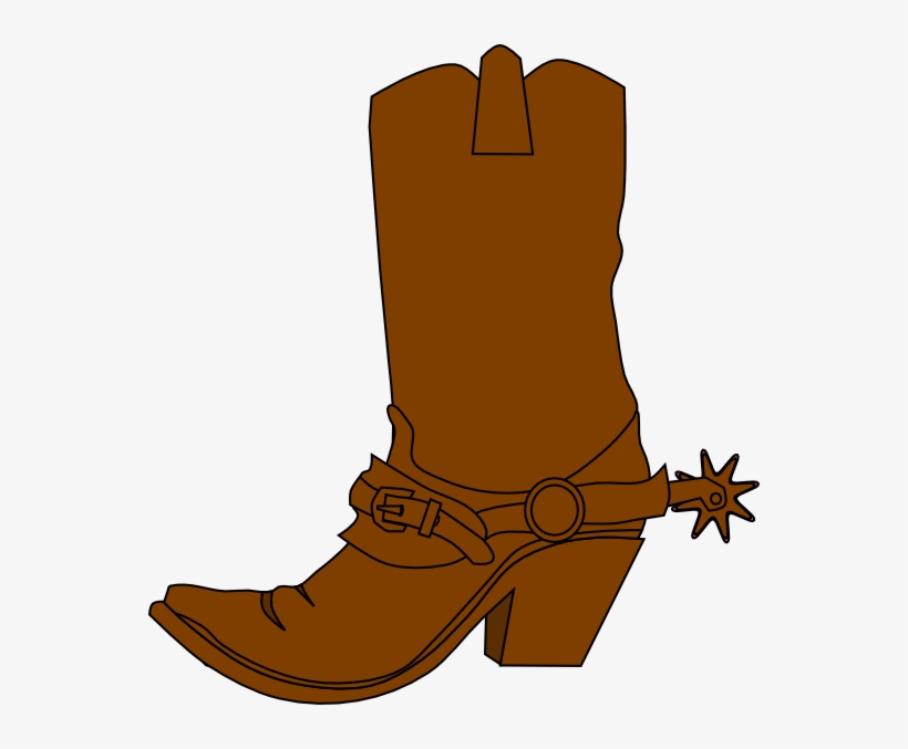 Cowboy Boot Clipart No Background Transparent Png 552x597 Free Download On Nicepng