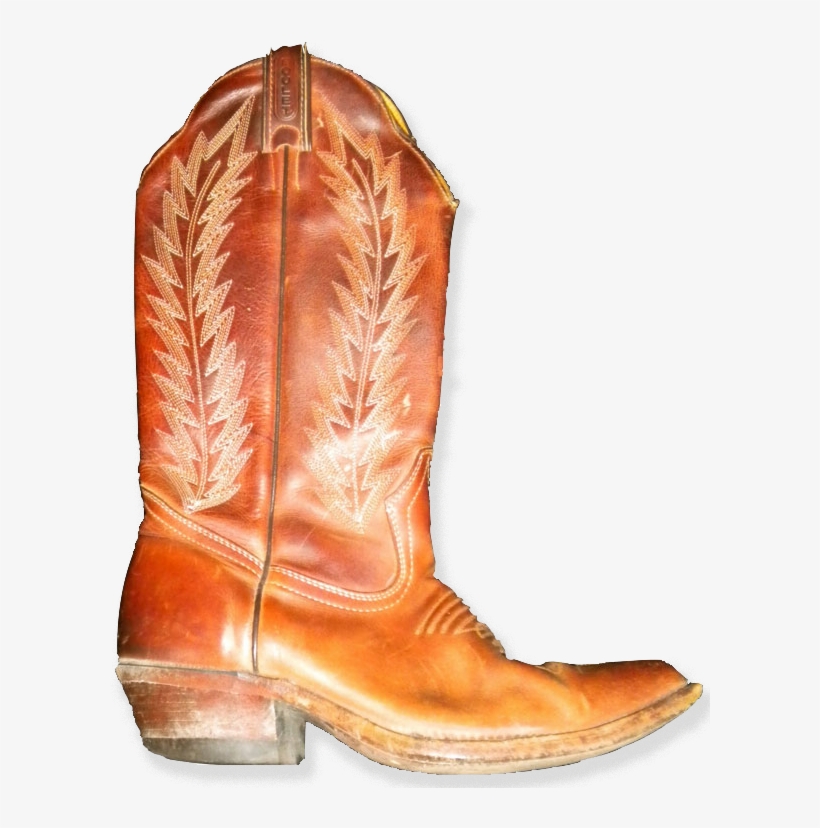 File - On-taylormitchellboot - Cowboy Boot, transparent png download