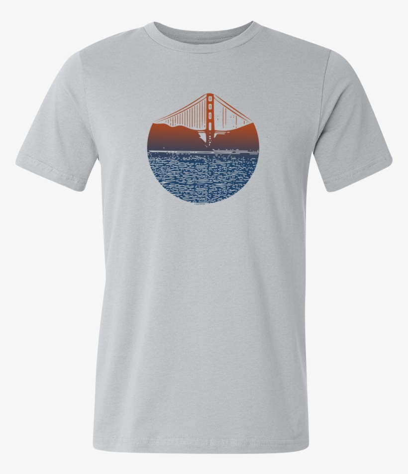 Golden Gate Bridge Raccoon Strait Tee - Lifeboat, transparent png download