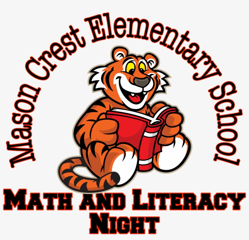 Reminder Join Us On Dec 11 For Math And Literacy Night - Tiger Reading Clipart, transparent png download