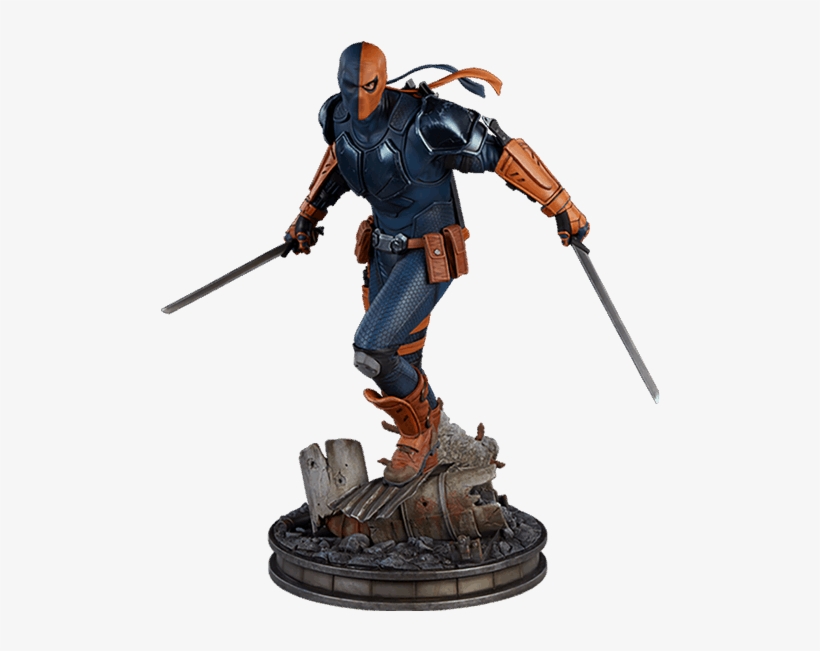 Deathstroke 1/4 Scale Premium Format Statue - Sideshow Collectibles Premium Format Deathstroke, transparent png download