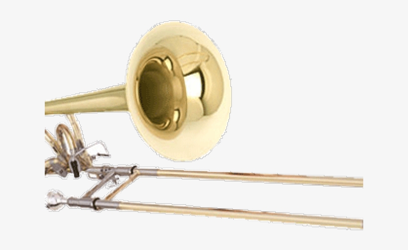 Trombone Clipart Transparent Background - Trombone, transparent png download