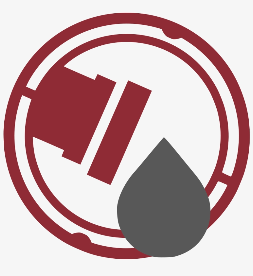 Water Drop - Silver Background, transparent png download