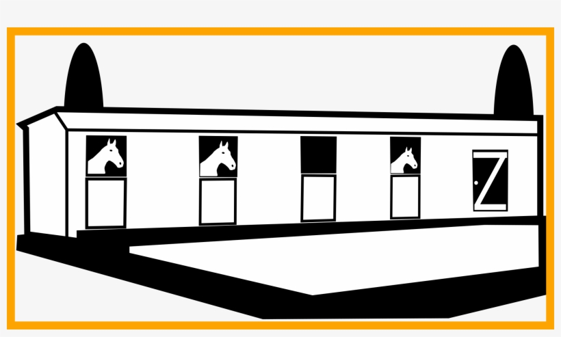 2060 X 1140 15 - Stable Black And White Clipart Png, transparent png download