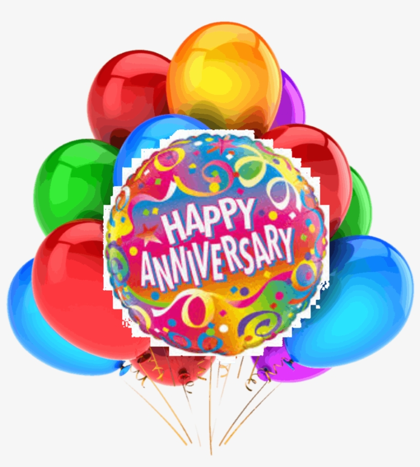 Balloon Bouquet Png - Happy Anniversary Balloon Png, transparent png download