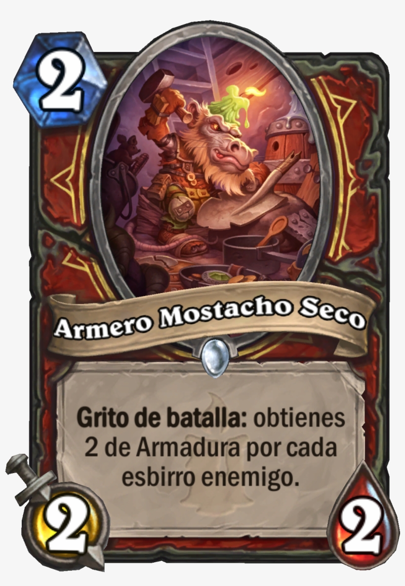 Drywhisker Armorer - Hearthstone 2 Cost Legendary, transparent png download