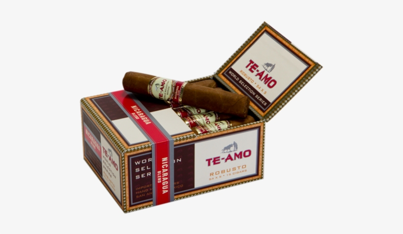 Te-amo World Selection Series Nicaragua Blend Robusto, transparent png download