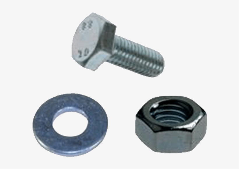 Nuts & Bolts - Plastic, transparent png download