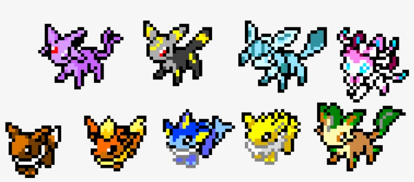 Eeveelutions - Cartoon, transparent png download