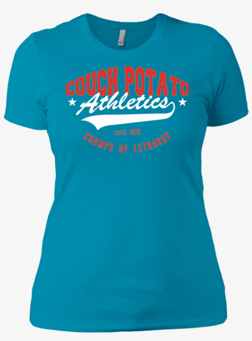 Couch Potato Women's Premium T-shirt - Artesanart, transparent png download