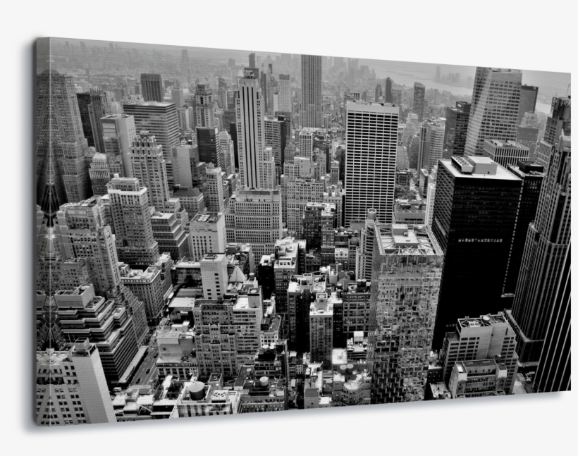New York City Skyline Canvas Glass Wall Art Pictures - New York City, transparent png download