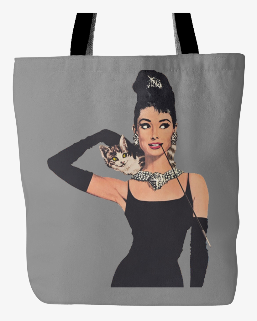 Audrey Hepburn Tote Bags - Audrey Hepburn, transparent png download